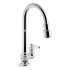 Kohler Artifacts 1.5 GPM Single Hole Pull Down Kitchen Faucet Polished Chrome