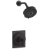 Kohler Castia by Studio McGee Shower Only Trim Package with 1.75 GPM Single Function Shower Head with MasterClean Sprayface Matte Black