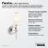 Kohler Parohn 1 Light Wall Sconce