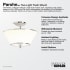 Kohler Parohn 2 Light Ceiling Light