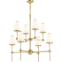 27863-CH08 in Polished Brass- Light On