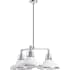 32293-CH03 in White / Polished Chrome - Light Off