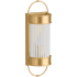 Kohler Lighting Terret 15" Tall Bath Bar Brushed Moderne Brass
