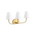 Kohler Lighting Kernen by Studio McGee 3 Light 25" Wide Vanity Light Brushed Moderne Brass