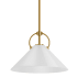 Kohler Lighting Kernen by Studio McGee 14" Wide Pendant Brushed Moderne Brass
