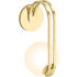 Kohler Lighting Kraga 13" Tall Wall Sconce Polished Brass