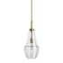 Kohler Lighting Simplice 8" Wide Mini Teardrop Pendant Brushed Moderne Brass