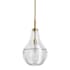 Kohler Lighting Simplice 12" Wide Teardrop Pendant Brushed Moderne Brass
