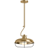 Kohler Lighting Modern Farm 12" Wide 1 Light Pendant Modern Brushed Gold