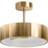 22518-SFLED in Modern Brushed Gold - Light Off