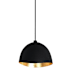 Kovacs Eclos 16" Wide Pendant Coal / Gold Leaf