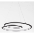 Kovacs Infinite 28" Wide Abstract LED Chandelier Coal