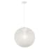 Pendant with Canopy - Matte White