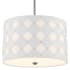Kovacs Patchwork 3 Light 16" Wide Pendant Polished Nickel