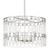 Kovacs Charming 4 Light 20" Wide Pendant / Converts to Semi-Flush Polished Nickel