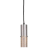 Kovacs Larry 1 Light 3-1/2" Wide Mini Pendant with Metal Cylinder Shade Satin Aluminum