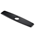 Kraus 2-1/2" Escutcheon Plate Black Stainless Steel