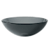 Kraus 14" Clear Black Glass Vessel Bathroom Sink Only Clear Black
