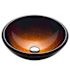 Kraus Copper 17" Mercury Glass Vessel Bathroom Sink Only Mercury