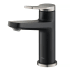 Kraus Indy 1.2 GPM Single Hole Bathroom Faucet Less Drain Assembly Spot Free Stainless Steel / Matte Black