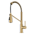 Kraus Coda 1.8 GPM Single Hole Pre-Rinse Kitchen Faucet Brushed Brass