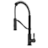 Kraus Torak 1.8 GPM Single Hole Pre-Rinse Pull Down Kitchen Faucet with Flexible Spring Spout Matte Black