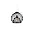 Kuzco Lighting Gibraltar 12" Wide Cage Pendant Black