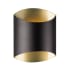 Kuzco Lighting Preston 10" Tall LED Wall Sconce Black