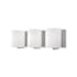 Kuzco Lighting Bridgewater 3 Light 19" Wide Bathroom Vanity Light Brushed Nickel