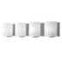 Kuzco Lighting Bridgewater 4 Light 25" Wide Bathroom Vanity Light Brushed Nickel