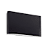 Kuzco Lighting Slate 6" Tall LED Wall Sconce Black