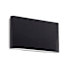 Kuzco Lighting Slate 6" Tall LED Wall Sconce Black