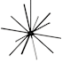 Kuzco Lighting Sirius Minor 33" Wide LED Sputnik Chandelier Black