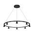 Kuzco Lighting Dune 34" Wide LED Ring Chandelier Black
