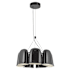 Kuzco Lighting Bell 19" Wide LED Chandelier Glossy Black