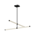 Kuzco Lighting Blade 32" Wide LED Chandelier Black