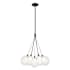 Kuzco Lighting Bolla 17" Wide 3000K LED Chandelier Black