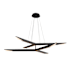 Kuzco Lighting Tachi 32" Wide LED Chandelier Urban Bronze