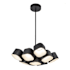 Kuzco Lighting Arena 18" Wide 9 Light LED Abstract Chandelier Black