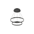 Kuzco Lighting Cerchio 24" Wide LED Ring Chandelier Black
