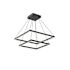 Kuzco Lighting Piazza 24" Wide LED Square Chandelier Black