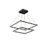 Kuzco Lighting Piazza 24" Wide LED Square Chandelier Black