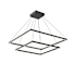Kuzco Lighting Piazza 32" Wide LED Square Chandelier Black
