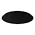 Kuzco Lighting Canopy 24" Wide with Thirteen Ports Black