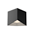 Kuzco Lighting Cubix 6" Wide LED Flush Mount Ceiling Fixture Black / White