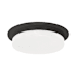 Kuzco Lighting Stockton 6" Wide LED Flush Mount Drum Ceiling Fixture Black