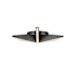 Kuzco Lighting Tachi 15" Wide LED Flush Mount Ceiling Fixture Urban Bronze