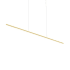 Kuzco Lighting Vega Minor 60" Wide LED Suspension Linear Pendant Brushed Gold
