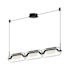 Kuzco Lighting Hilo 43" Wide LED Suspension Linear Pendant Black