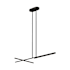 Kuzco Lighting Shift 49" Wide LED Linear Pendant Black